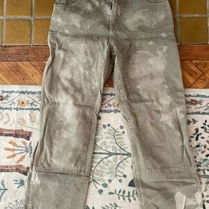 Rudy Jude Moss Tie-dyed Utility Pants